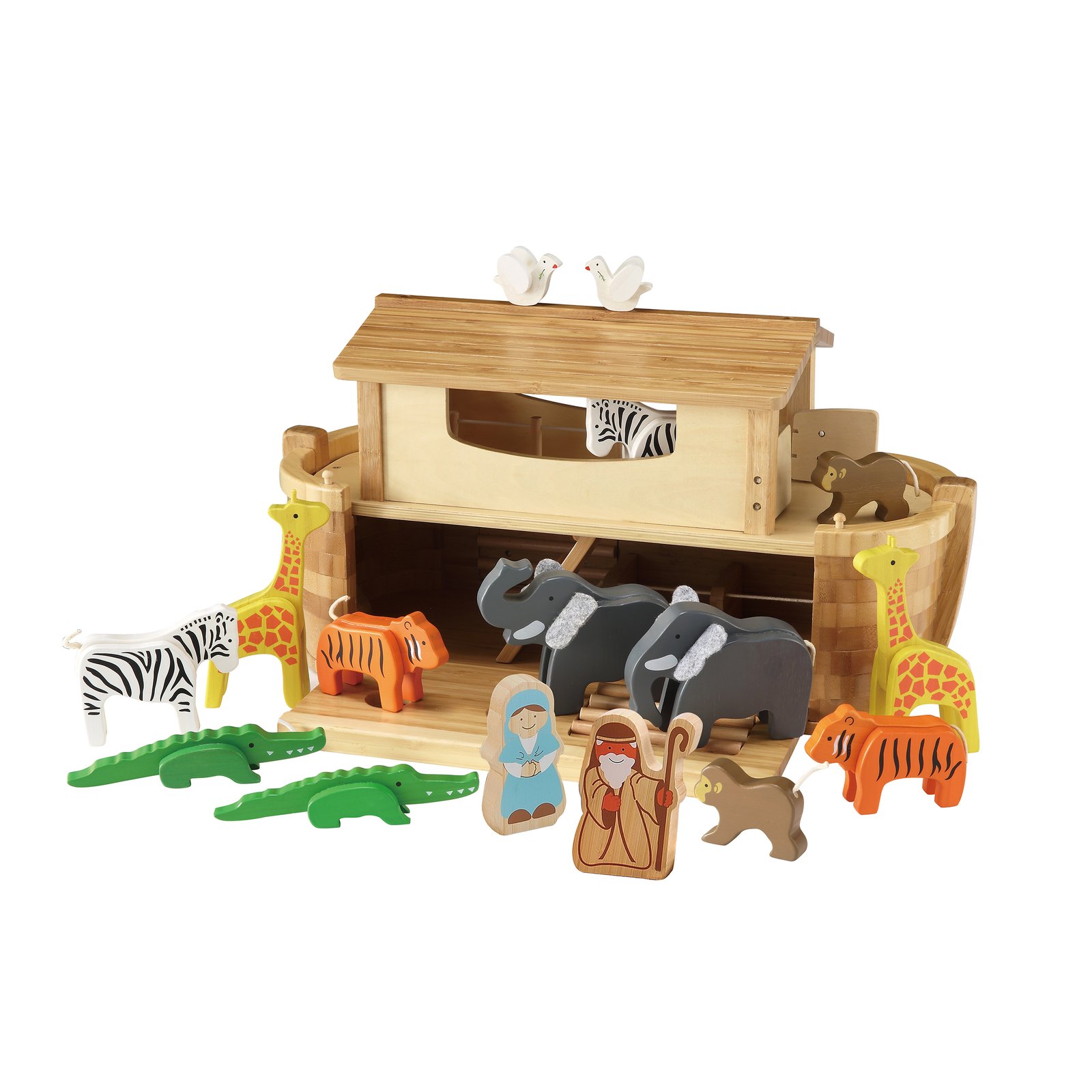 Large wooden noah's ark online